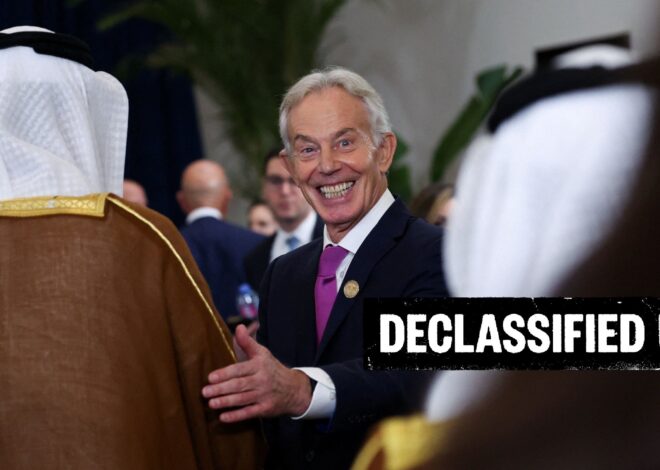 Palestinians condemn Blair’s role on Gaza ‘peace board’
