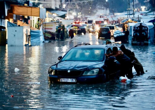 In Gaza, Winter Storm Makes Displacement Even Deadlier