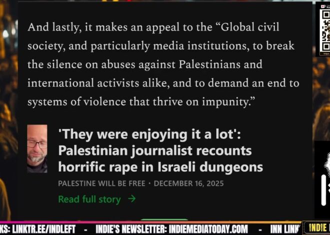 R*ped by Israelis after Abduction from the Freedom Flotilla | @IndieNewsNow_ @IndieMediaToday