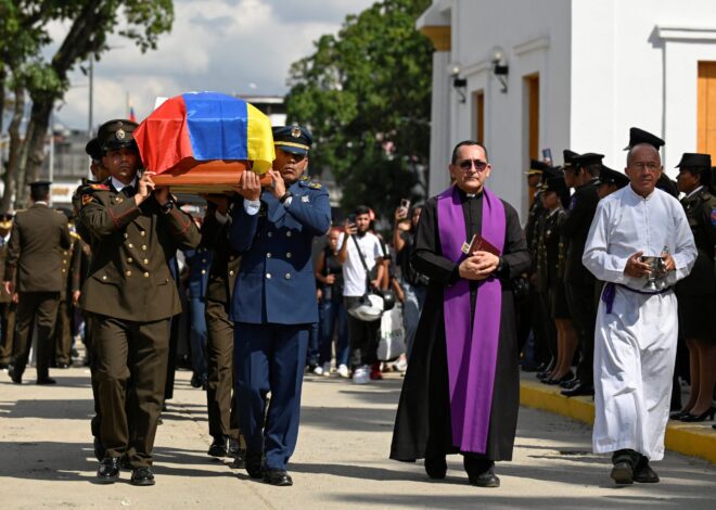 Venezuela’s Military Holds Funeral for Soldiers Killed by US Attack To Abduct Maduro