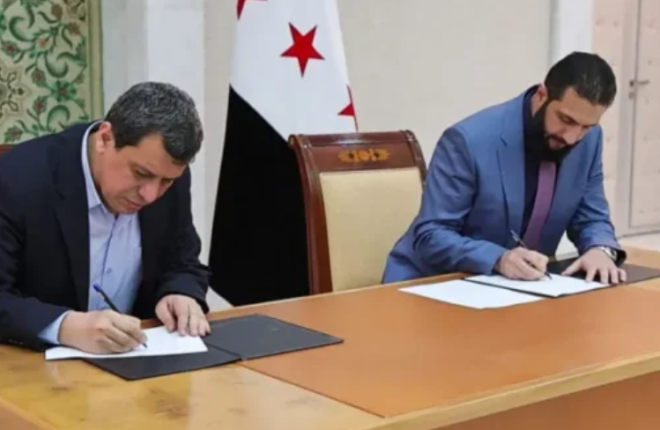 Ceasefire Reached Between Syria and Kurdish SDF: Sharaa Vows Integration of Kurds