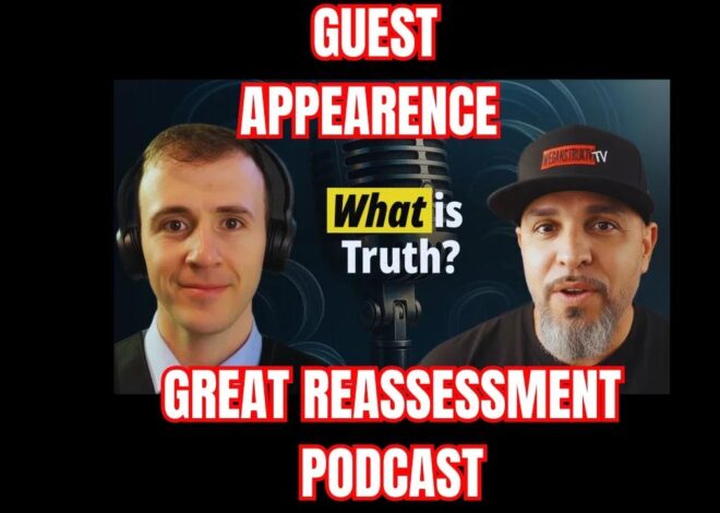 Guest Appearence on the Great Reassessment Podcast