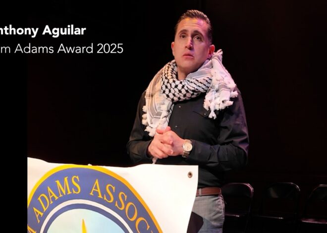 Anthony Aguilar Receives Sam Adams Award – Consortium News