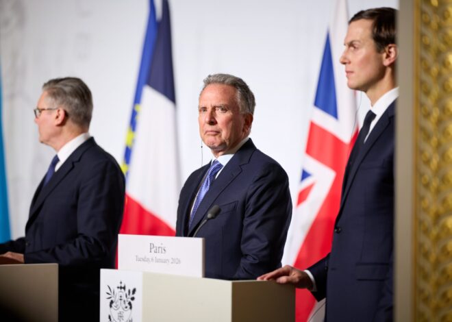 Witkoff: Significant Progress Made on Security Guarantees for Ukraine