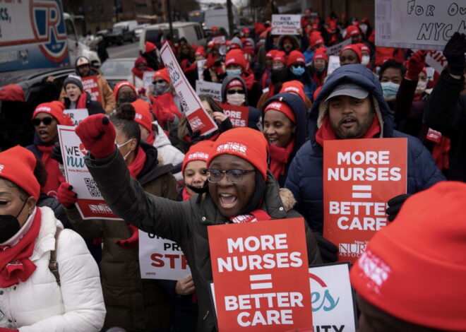 NYSNA Nurses Stage Largest Nursing Strike in New York City History