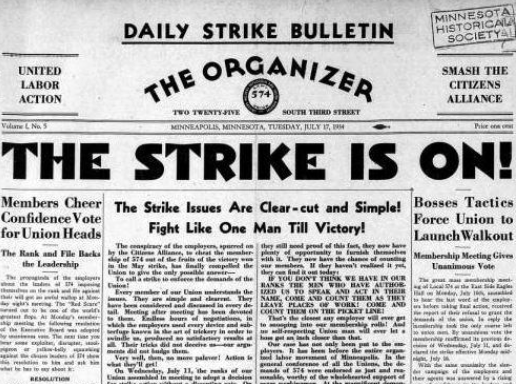 Minnesota General Strike Movement Spreads Nationwide