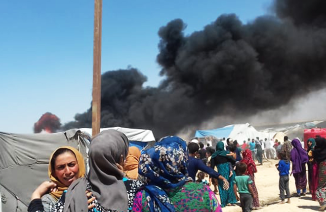 Fresh Fighting Between Syria and Kurdish SDF Centered on ISIS Prison