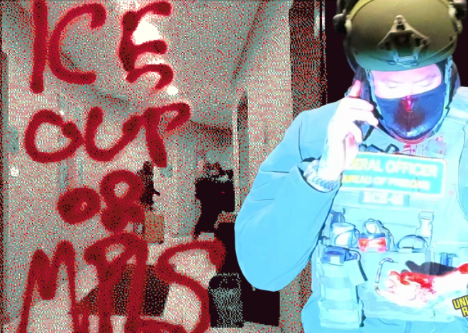 Federal Agents Crash Noise Demo at Hotel, Escort Masked Guests With Luggage Out