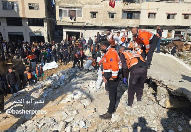 Four Palestinians Killed by Israeli Fire as Infant Dies from Cold in Gaza