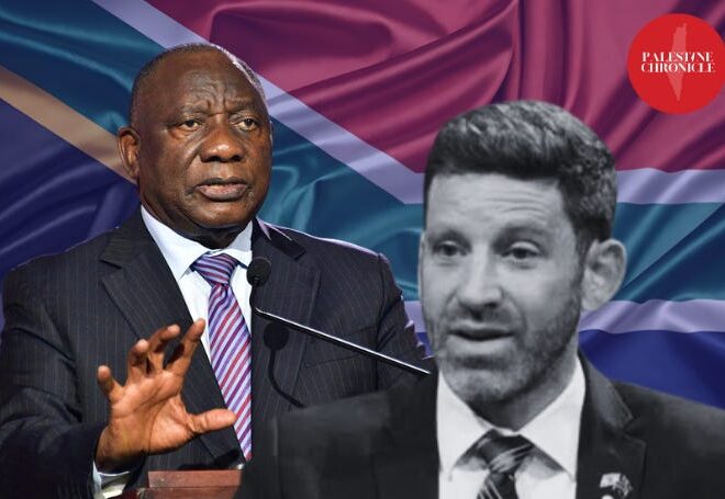 ‘Persona Non Grata’ – South Africa Orders Israeli Diplomat to Leave Within 72 Hours