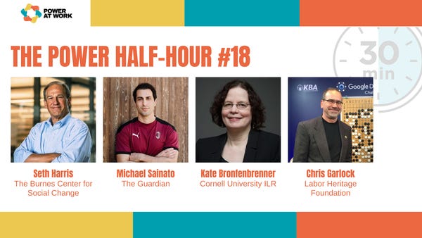 Join Live for Power Half-Hour’s Episode #18 on January 27