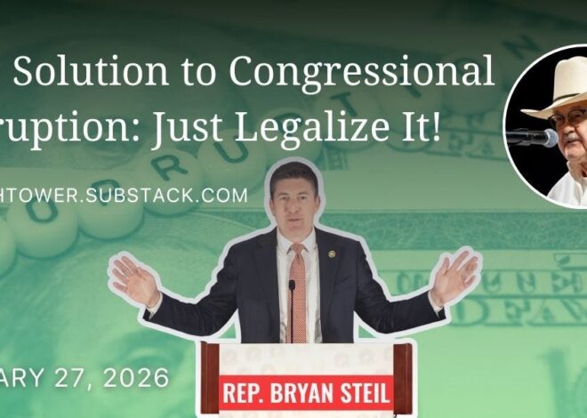 GOP Solution to Congressional Corruption: Just Legalize It!