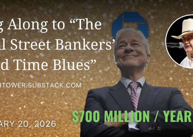 Sing Along to “The Wall Street Bankers’ Hard Time Blues”