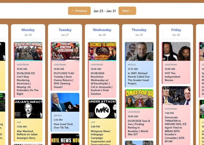 INN This Week 1/25 – 1/31/26 @GetIndieNews @IndLeftNews @jesse_jett @AngelJRivera08 @TheIndReview @AMWakeup @ReefBreland @ogbonna_Collin @The_Dissident30 @SlowNewsDayShow @IN_Now_Live