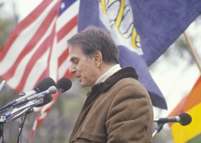 Carl Sagan meditated on science and religion in “Contact”