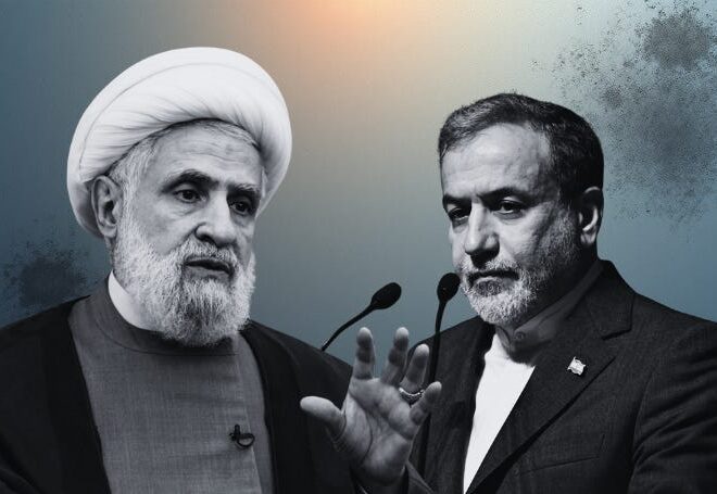 Hezbollah’s Naim Qassem Meets Iranian FM Abbas Araghchi in Beirut
