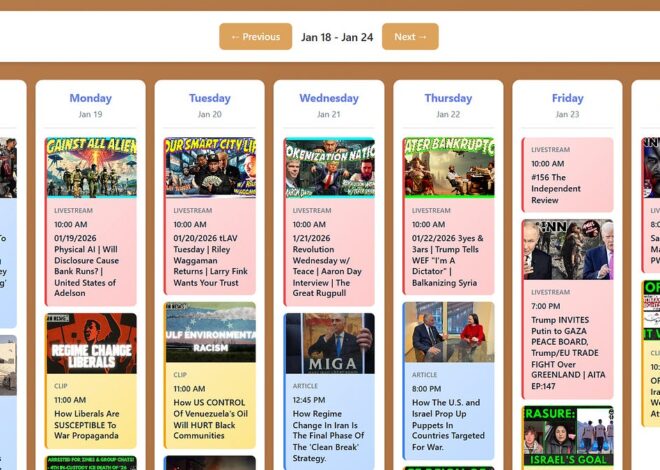 INN This Week 1/18 – 1/24/26 @GetIndieNews @IndLeftNews @AngelJRivera08 @TheIndReview @AMWakeup @ReefBreland @ogbonna_Collin @The_Dissident30 @SlowNewsDayShow @IndieMediaToday @IN_Now_Live