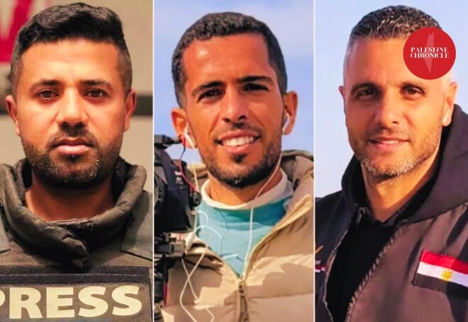 Israel Kills Three Journalists Working with Egyptian Relief Committee in Gaza