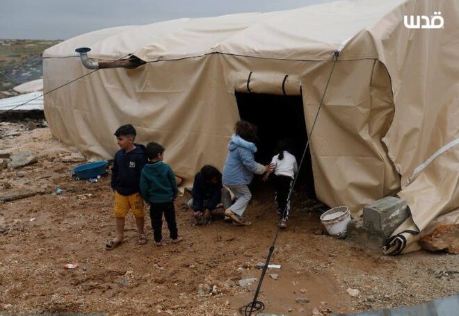 Seven Children Dead from Cold in Gaza amid Storms and Collapsing Shelters