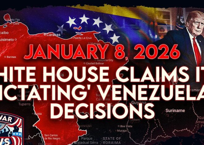 Antiwar News for 1/8/26: US Claims It's 'Dictating' Venezuela's Decisions, US Bombs Somalia During Helicopter Raid, and More