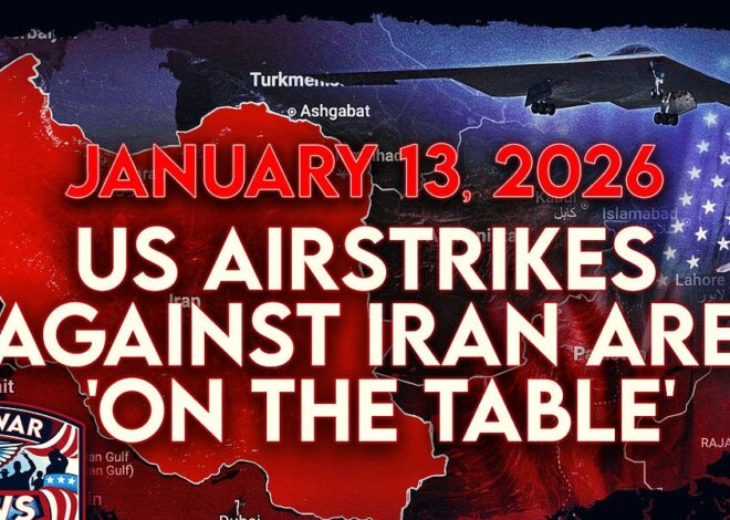 Antiwar News for 1/13/26: US Airstrikes Against Iran 'On the Table,' IDF Destroys 2,500 Gaza Buildings Since 'Truce,' and More
