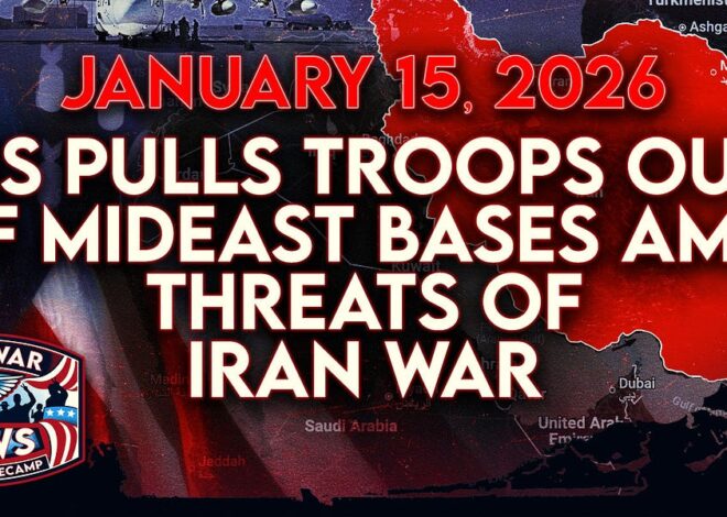 Antiwar News for 1/15/26: US Pulls Troops Out of Mideast Bases Amid Threats of Iran War, Senate Kills Venezuela Bill, and More