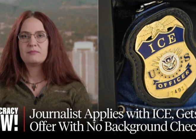 Journalist Tests ICE Recruitment; Surprised to Find Herself Hired with No Background Check