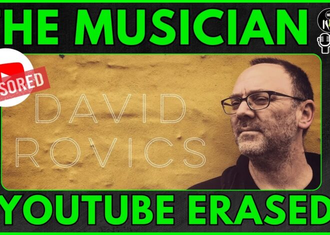David Rovics: The Musician YouTube Erased | @IndieNewsNow_ @IndieMediaToday