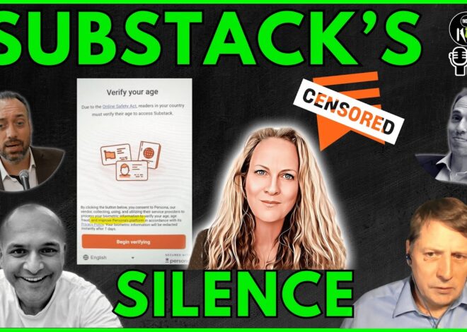 Substack’s Silence on Age Verification – Is It REALLY Required? Who Is Demanding It?