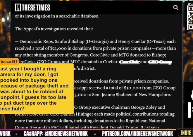 ICE-Cold Cash- Private Prison Companies and Executives Have Donated Millions to Members of Congress