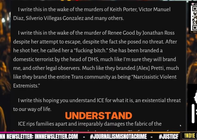 Statement from US Citizen Detained By ICE in Minnesota | @GetIndieNews @Ur_ninja