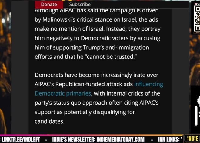 AIPAC Gears Up for Midterm Election Cycle w/ $95 Million War Chest | @IndieNewsNow_ @IndieMediaToday