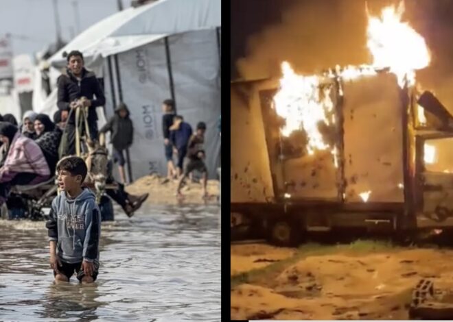 Flooding in Gaza, fire in West Bank – Not a ceasefire Day 138