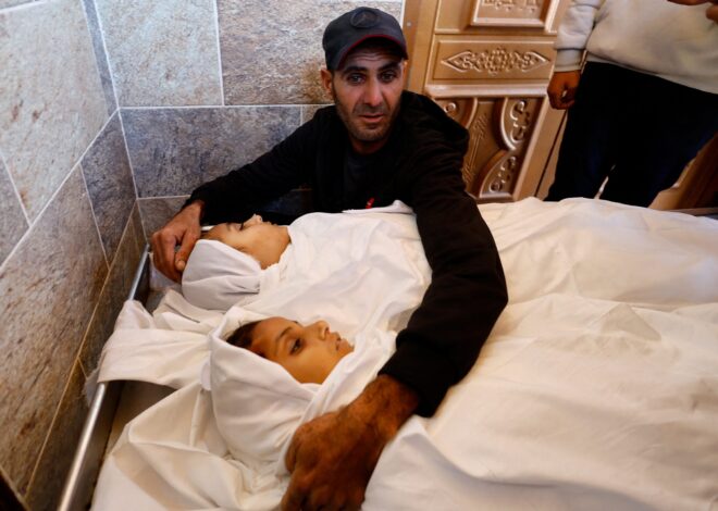 Israeli Attacks Kill 23 Palestinians Across Gaza, Including Seven Children