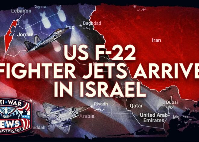 US F-22 Fighter Jets Arrive in Israel, Yair Lapid Backs Israel's 'Biblical Borders,' and More