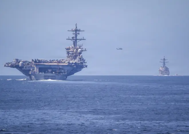 US Says It Shot Down Iranian Drone in the Arabian Sea