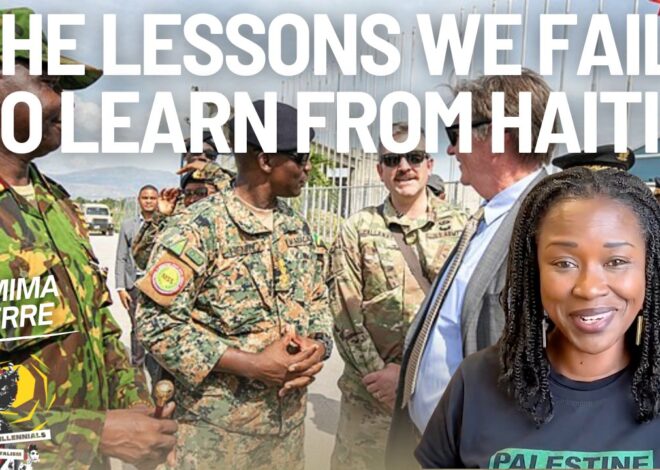 What's Really Going on in Haiti Right Now? Featuring Jemima Pierre (& Lessons We Fail to Learn)