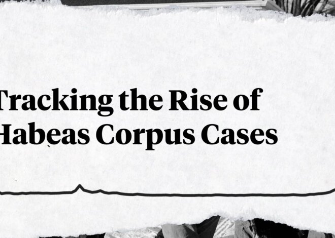 Tracking the Rise of Immigration-Related Habeas Corpus Cases — ProPublica