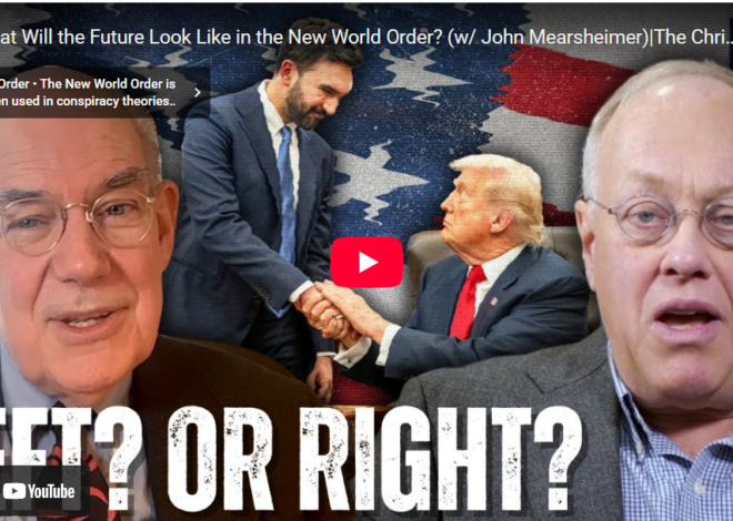 The Future of the ‘New World Order’ – Consortium News