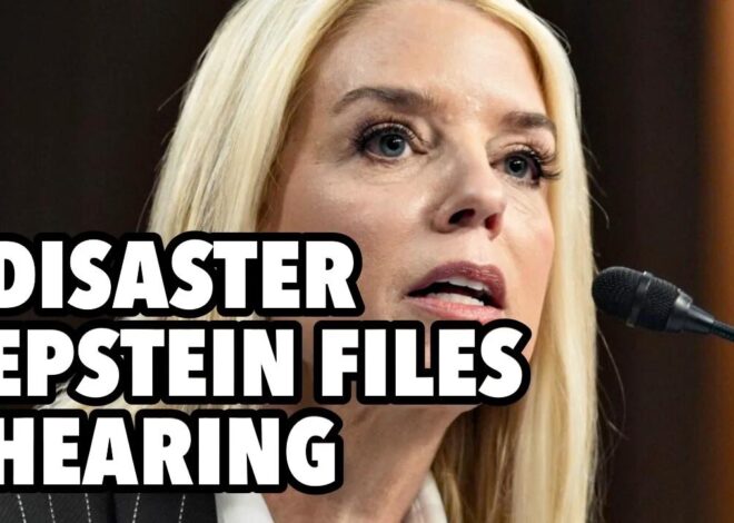Bondi's Epstein hearing debacle. Tracking the money flow