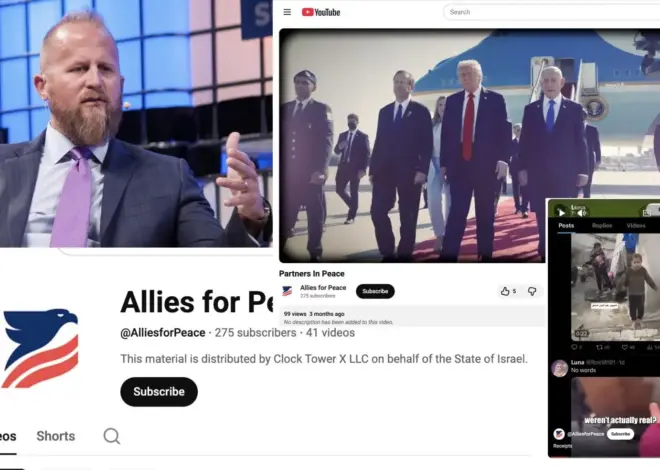 Mysterious ‘peace’ groups are sending Americans pro-Israel texts