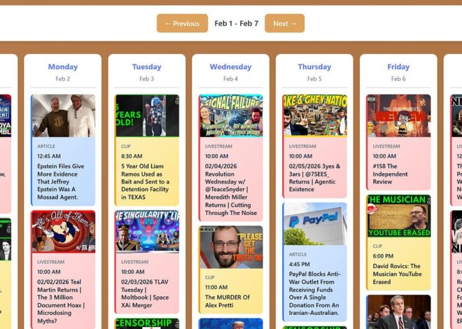 INN This Week 2/1 – 2/7/26 @GetIndieNews @IndLeftNews @AngelJRivera08 @ReefBreland @ogbonna_Collin @TheIndReview @AMWakeup @The_Dissident30 @SlowNewsDayShow @IN_Now_Live @TLAVagabond