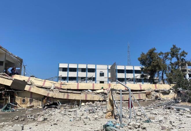 Israeli Fire Wounds Three in Gaza as UNRWA Says 90% of Schools Destroyed