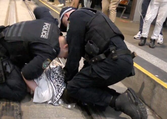 In Australia The Police Beat You Up For Opposing Genocide