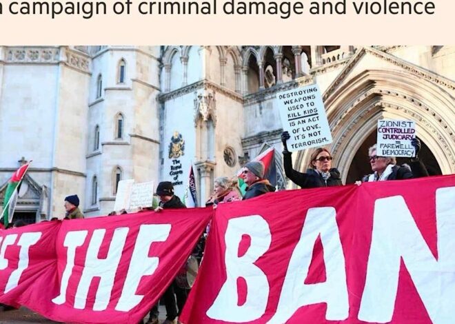 Palestine Action ban ruled unlawful