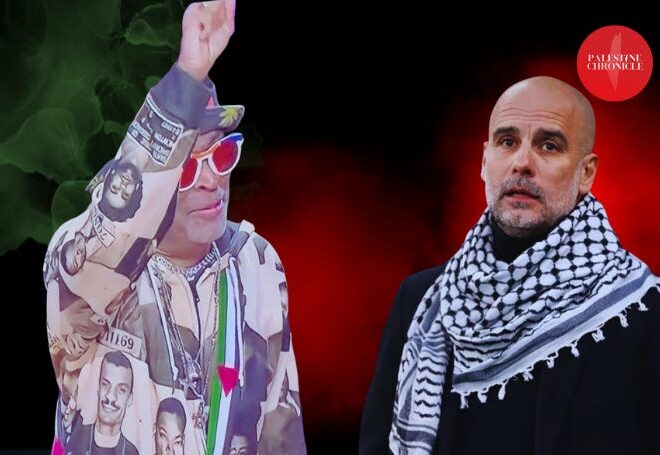 Spike Lee and Guardiola Use Global Sports Platforms to Back Gaza, Palestine