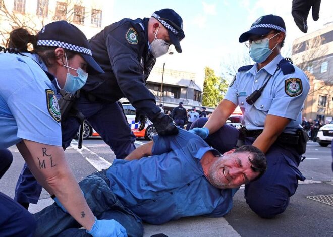 Bend the Knee Abroad, Swing the Baton and Fists at Home