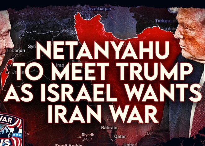 Antiwar News: Netanyahu To Meet Trump To Push Iran War, GOP Works on $1.5 Trillion Military Budget, and More