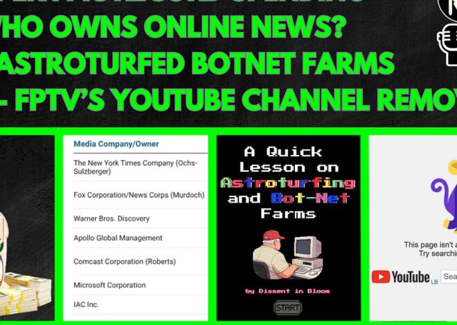 Super PAC Record Spending, Who Owns Online News, Astroturfed BotNet Farms, Lightning Round!