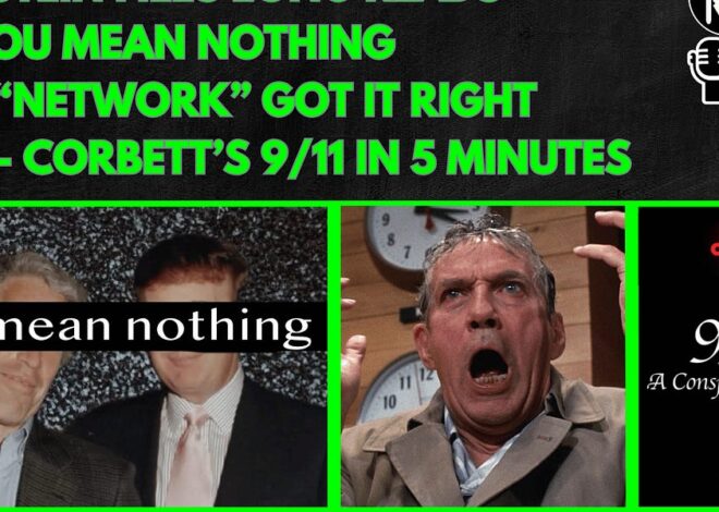 Epstein Files Analysis Long Reads, 9/11 in 5 Minutes: Lightning Round!